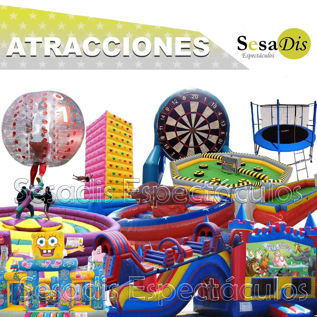 Sesadis Espectáculos - Hinchables