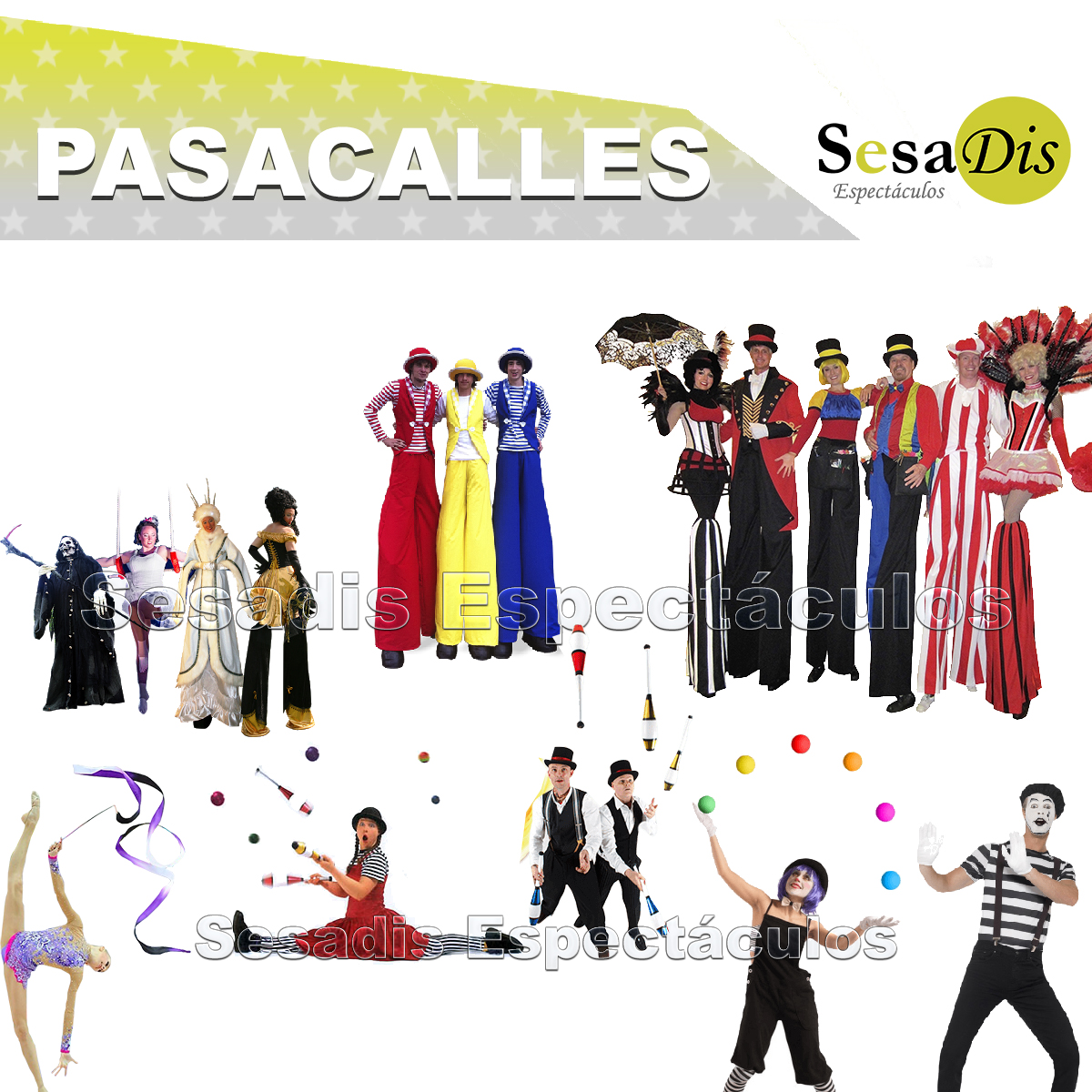 Sesadis Espectáculos - Artistas de Circo